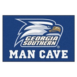 FANMATS 19615 Georgia Southern Man Cave Starter Rug, Team Color, 19