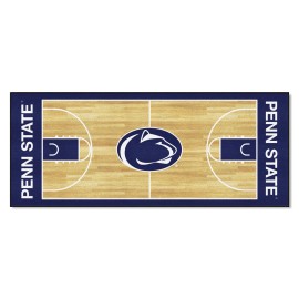 FANMATS 19544 Penn State Nittany Lions Basketball Court Runner Rug - 30in. x 72in. | Sports Fan Area Rug