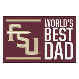 Fanmats, Florida State University Starter Mat - World's Best Dad