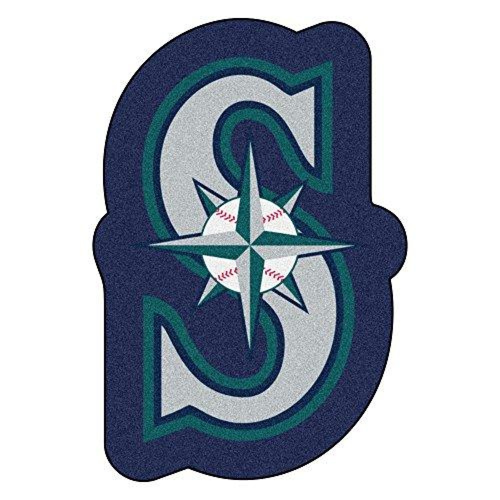 FANMATS MLB Seattle Mariners Mascot Mat, Team Color, One Size