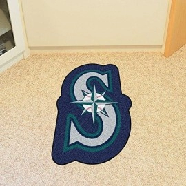 FANMATS MLB Seattle Mariners Mascot Mat, Team Color, One Size