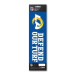 Fanmats, NFL - Los Angeles Rams Team Slogan Decal