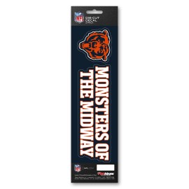 Fanmats, NFL - Chicago Bears Team Slogan Decal