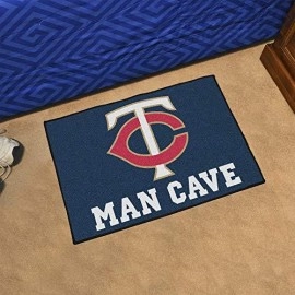 FANMATS MLB - Minnesota Twins Man Cave Starter Rug 19