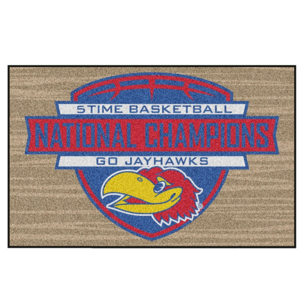 Fanmats, University of Kansas Dynasty Starter Mat