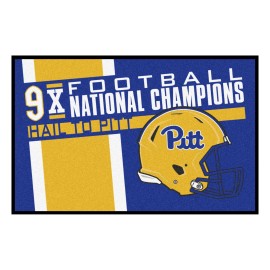 Fanmats, University of Pittsburgh Dynasty Starter Mat