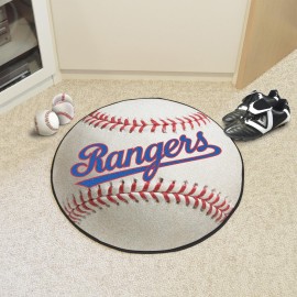 Fanmats, MLBCC - Texas Rangers Baseball Mat