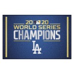 Los Angeles Dodgers 2020 MLB World Series Champions Starter Mat Accent Rug - 19in. x 30in.