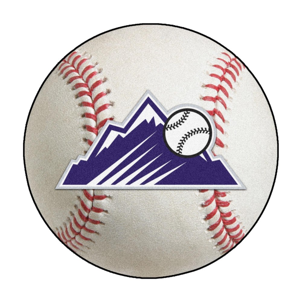 Fanmats, MLB - Colorado Rockies Baseball Mat