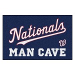 Washington Nationals Man Cave Starter Mat Accent Rug - 19in. x 30in. - Nationals Script Alternate Logo