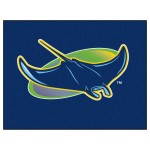 Tampa Bay Rays All-Star Rug - 34 in. x 42.5 in. - Devil Ray Alternate Logo