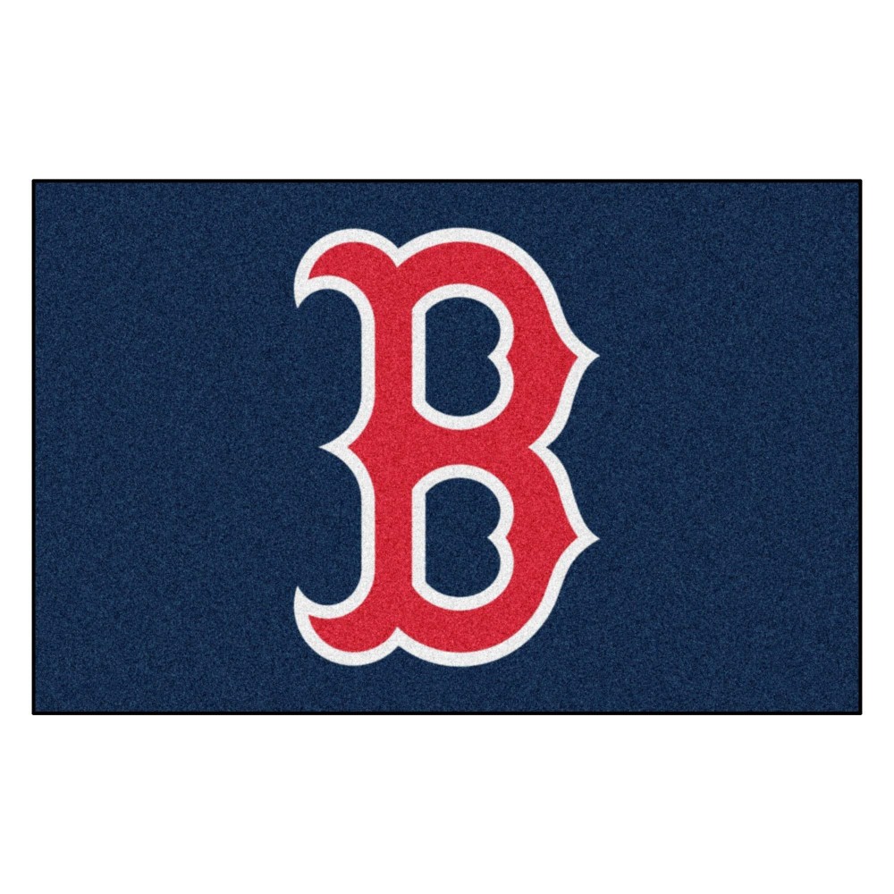 Boston Red Sox Starter Accent Rug - 19in. x 30in. - B Hat Logo