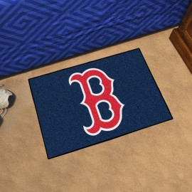 Boston Red Sox Starter Accent Rug - 19in. x 30in. - B Hat Logo