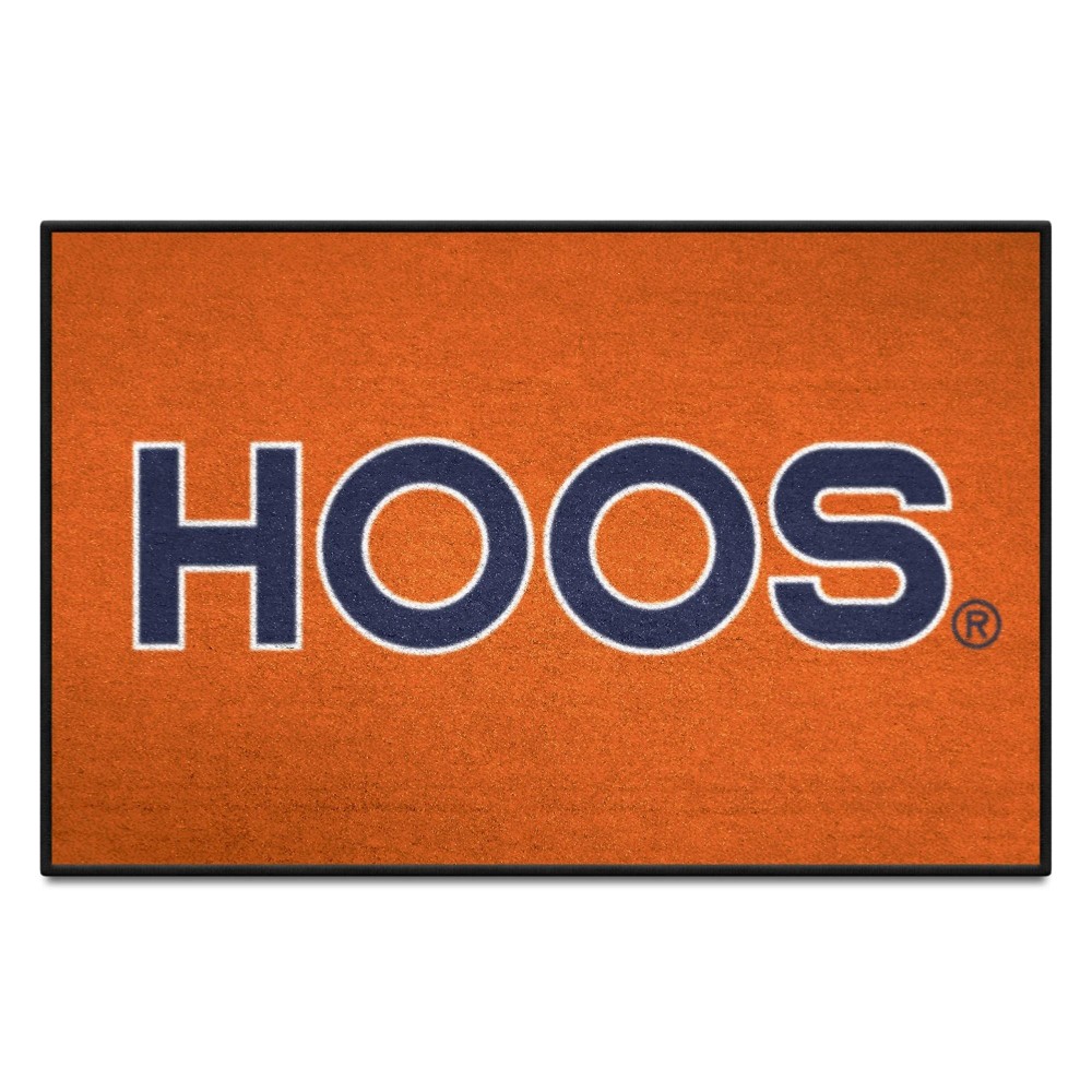 University of Virginia Starter Mat Accent Rug - 19in. x 30in. Slogan Starter Mat