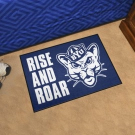 Brigham Young University Starter Mat Accent Rug - 19in. x 30in. Slogan Starter Mat