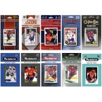NHL Washington Capitals 10 Different Licensed Trading Card Team Sets