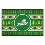 Florida Gulf Coast Eagles Holiday Sweater Starter Mat Accent Rug - 19in. x 30in.