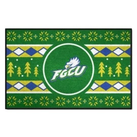 Florida Gulf Coast Eagles Holiday Sweater Starter Mat Accent Rug - 19in. x 30in.