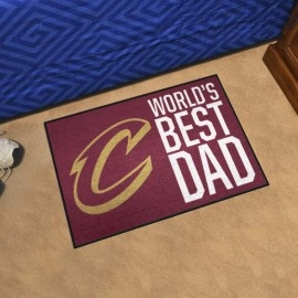 Cleveland Cavaliers Starter Mat Accent Rug - 19in. x 30in. World's Best Dad Starter Mat