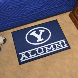 Brigham Young University Starter Mat Accent Rug - 19in. x 30in. Alumni Starter Mat