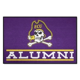 East Carolina University Starter Mat Accent Rug - 19in. x 30in. Alumni Starter Mat