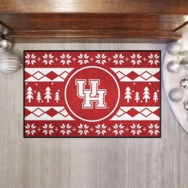 University of Houston Holiday Sweater Starter Mat Accent Rug - 19in. x 30in.