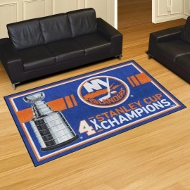 New York Islanders Dynasty 5Ft. X 8Ft. Plush Area Rug