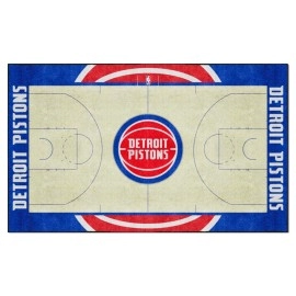 Detroit Pistons 6 Ft. X 10 Ft. Plush Area Rug