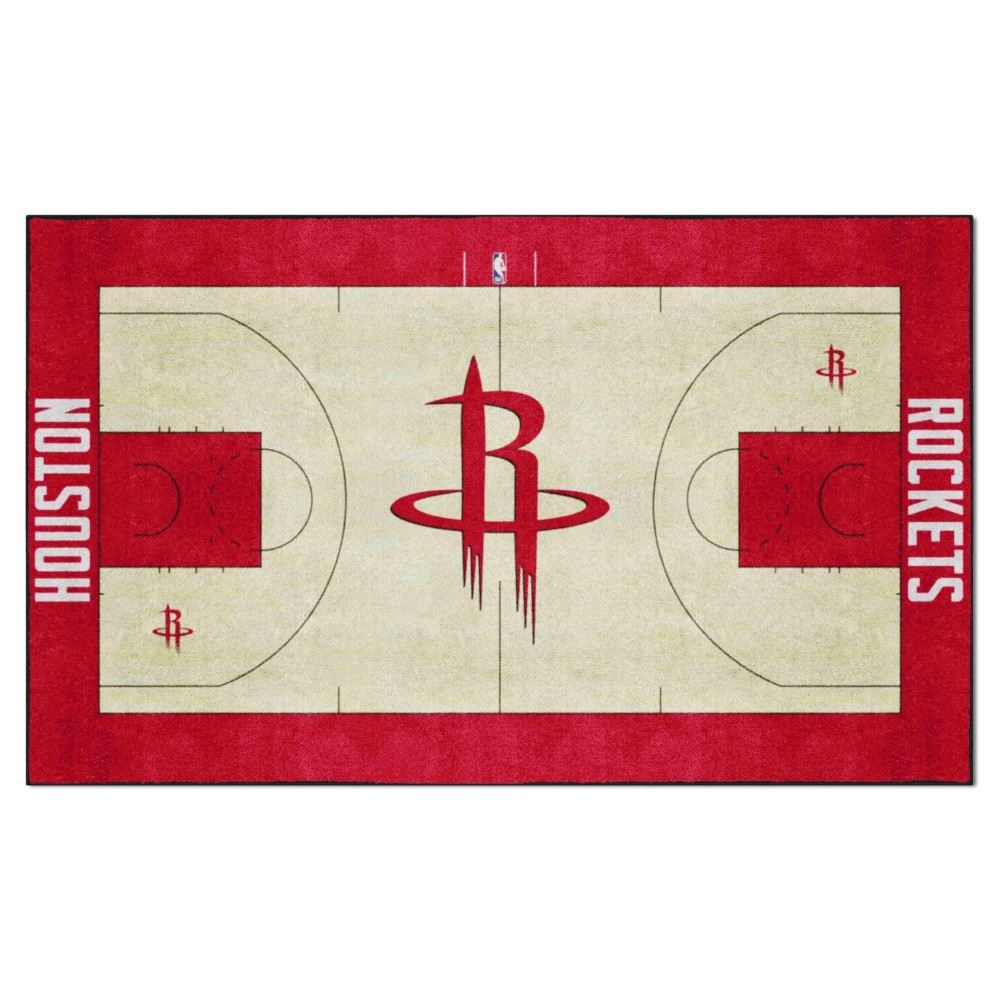 Houston Rockets 6 Ft. X 10 Ft. Plush Area Rug