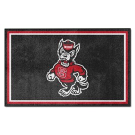 Nc State Wolfpack 4Ft. X 6Ft. Plush Area Rug