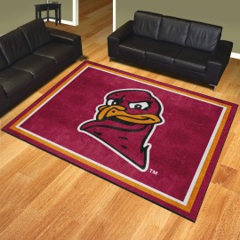 Virginia Tech Hokies 8Ft. X 10 Ft. Plush Area Rug, Hokie Bird Logo