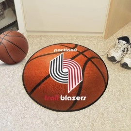 Nba Retro Portland Trail Blazers 5Ft. X 8 Ft. Plush Area Rug