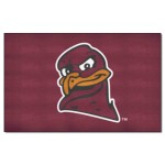 Virginia Tech Hokies Ulti-Mat Rug, Hokie Bird Logo - 5Ft. X 8Ft.