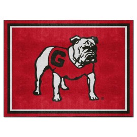 Georgia Bulldogs 8Ft. X 10 Ft. Plush Area Rug