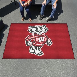 Wisconsin Badgers Ulti-Mat Rug - 5Ft. X 8Ft.