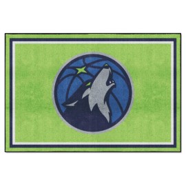 Minnesota Timberwolves 5Ft. X 8 Ft. Plush Area Rug