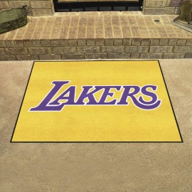 Los Angeles Lakers 5Ft. X 8 Ft. Plush Area Rug