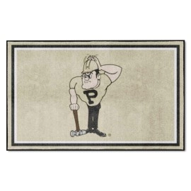 Purdue Boilermakers 4Ft. X 6Ft. Plush Area Rug