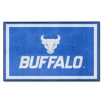 Buffalo Bulls 4Ft. X 6Ft. Plush Area Rug