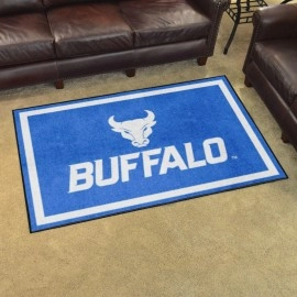 Buffalo Bulls 4Ft. X 6Ft. Plush Area Rug