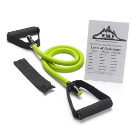 Black Mountain Products Single Resistance Band - Door Anchor and Starter Guide Included 70-75lbs