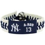 New York Yankees Bracelet Genuine Baseball Alex Rodriguez CO