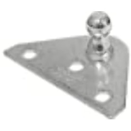 Zinc Plated Steel Ball Stud - 10Mm