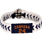 MLB Miguel Cabrera Authentic Jersey Bracelet