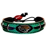 Jacksonville Jaguars Team Color NFL Football Bracelet