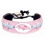 Baltimore Ravens Pink NFL Football Bracelet