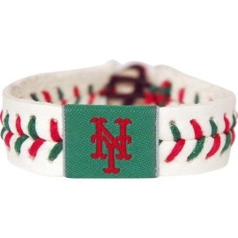 New York Mets Bracelet Team Color Baseball Holiday CO