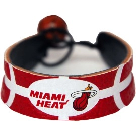 Miami Heat Team Color Basketball Bracelet