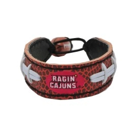 NCAA Louisiana Lafayette Ragin' Cajuns Classic Football Bracelet