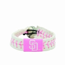 San Diego Padres Bracelet Baseball Pink CO